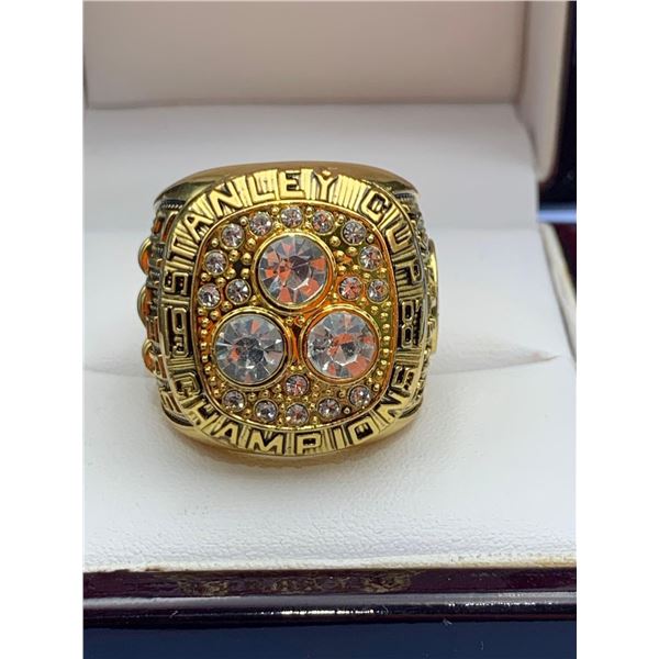 Edmonton Oilers Stanley Cup Champions 1987 Wayne Gretzky #99 Ring