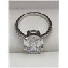 Image 3 : Promise of Forever 2.1 Carat Oval Cut Solitaire Engagement ring NEW .925 SIZE 7