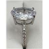 Image 4 : Promise of Forever 2.1 Carat Oval Cut Solitaire Engagement ring NEW .925 SIZE 7