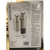 Image 2 : Kamenstein Gravity-Activated Battery Operated Salt & Pepper Grinder-Pre-filled