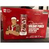 Image 2 : Dwanta's Holiday Punch Zoa Sugar Free Energy Drink (12 x 355ml) Cranberry Citrus Flavour