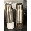 Image 1 : Kamenstein Gravity-Activated Battery Powered Salt & Pepper Grinders