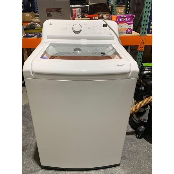 LG Model WT7010CW  5.2 cu. ft. Ultra Large Capacity Top Load Washer with TurboDrum™ Technol