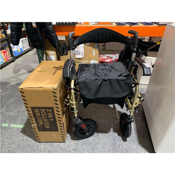 Elenker 2-in-1 Rollator Walker