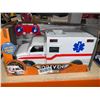 Image 1 : Driven by Battat Ambulance with Lights & Sounds