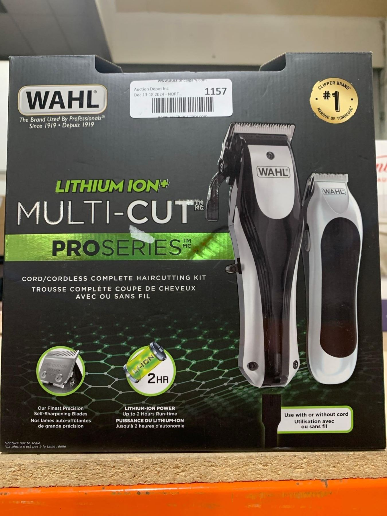 Wahl Lithium Ion Multi-Cut Pro Series Trimmer, cord/cordless complete ...