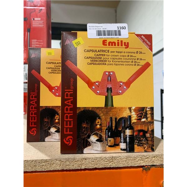 Emily Capper for Crown Caps (2ct)