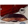 Image 1 : Ener-G Hanging Gazebo Infrared heater with LED Light, dust and rain resistant, black