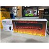 Image 1 : OmniHeat Convection Heater with Humidifier and Remote Control. 3D simulated Flames