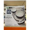 Image 1 : Mikasa, Rowan Stoneware Dinnerware Set 16pcs