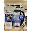 Image 1 : Hamilton Beach Glass Kettle 1.7L Capacity, Auto Shutoff with Boil-dry Protection