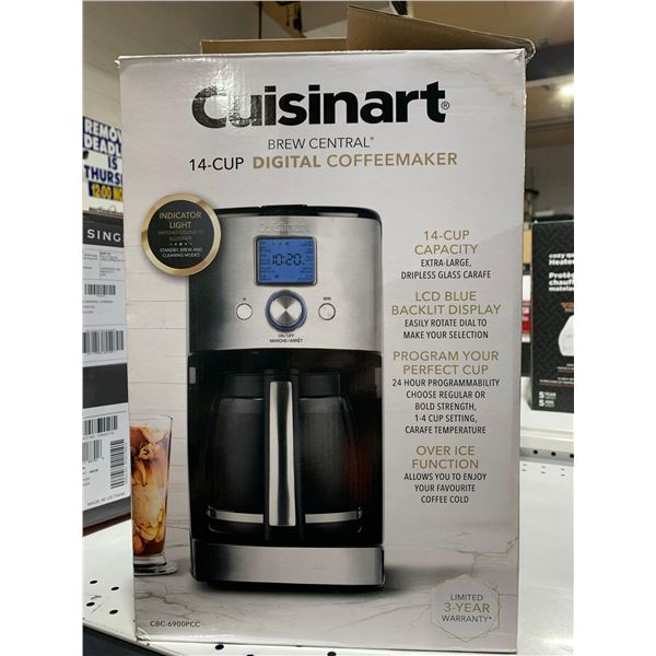 Cuisinart Brew Central 14- Cup Digital Coffeemaker