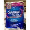 Image 1 : Sponge Towels Premium Paper Towels 12 Rolls
