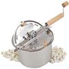 Image 1 : Whirley-Pop Stainless Steel Hand Crank Popping Machine