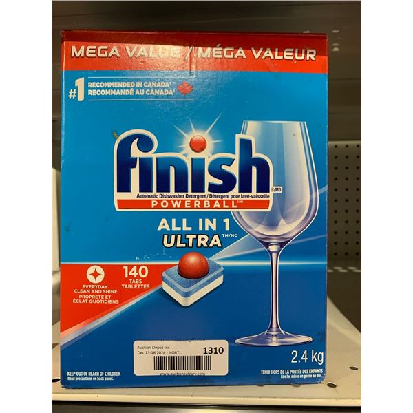 Finish Powerball All In 2 Ultra Automatic Dishwasher Detergent 2.4kg