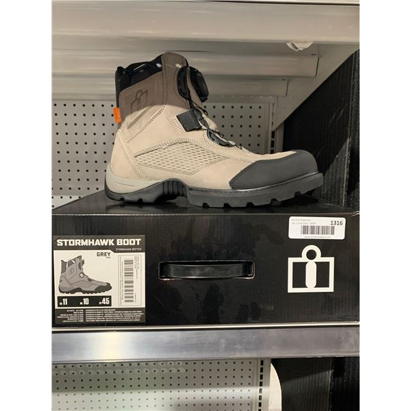 Icon Stormhawk Mototcycle Boot Mens Size 11