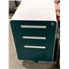 Image 1 : Under Desk 3 Drawer File Cabinet on Wheels