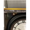 Image 2 : AcuRite Indoor / Outdoor Illuminated LED Clock With thermostat & Hygrometer