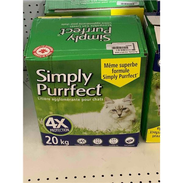 Simply Purrfect 4x's Protection 20kg Cat Litter