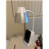 Image 1 : OttLite Wireless Series LED Desk Organizer Lamp with Wireless Charging Stand