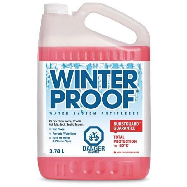Winter Proof All Purpose Water System Antifreeze 4x3.78L