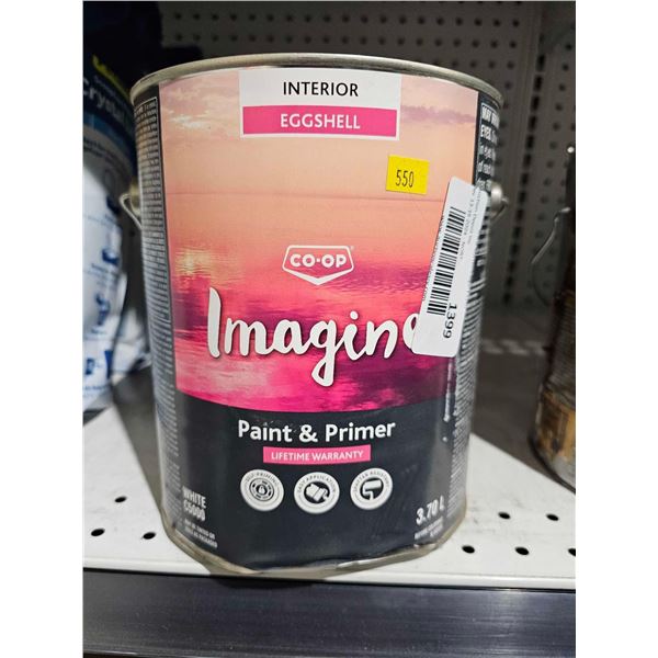 Coop Imagine Interior Eggshell Paint & Primer 3.78L