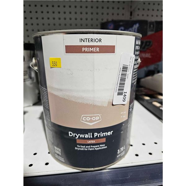 Coop Interior Drywall Primer Latex Paint 3.78L