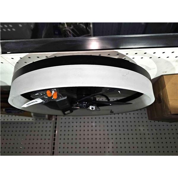 LED Lit , Bulbless Ceiling Fan with Remote control