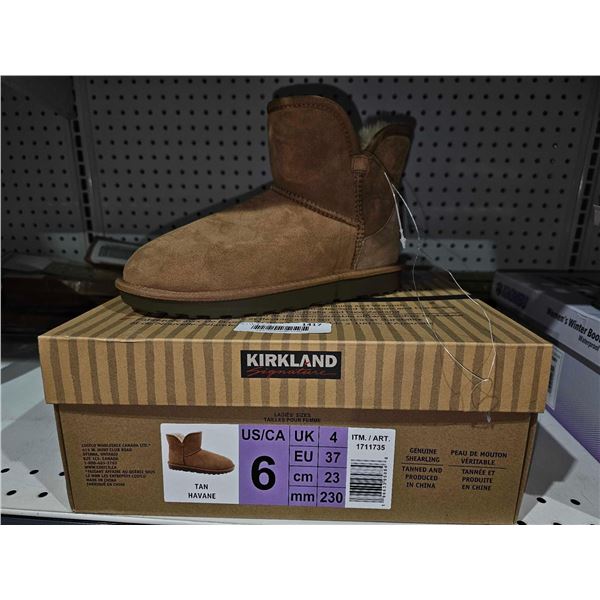 Kirkland Ankle High Sherpa Lined Boots - Women's 6