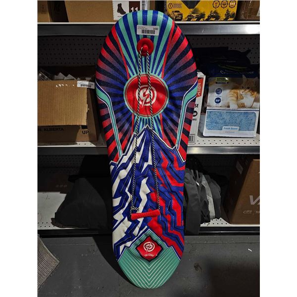 Sno-Storm 48in Foam Snowboard - Blue/ Red