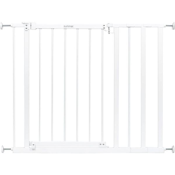 Summer Infant Everywhere Extra Wide Walk-thru Safety Baby Gate, Fits Openings 28.75-39.75” 