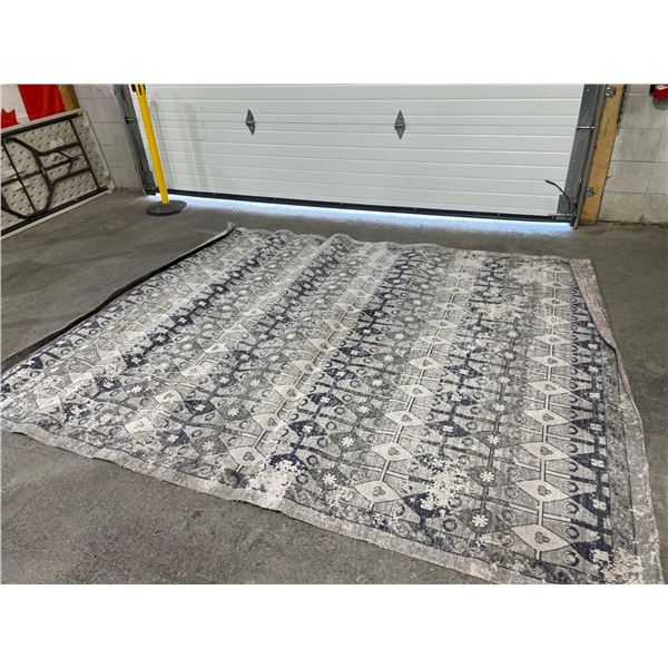 Jaipur Polaris Giralda Area Rug in Flint Gray 7'6"x9'6" 100% Ploypropylene