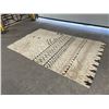 Image 5 : Jaipur Gray & Beige Stripe Design Area Rug 8x11' Tuffted