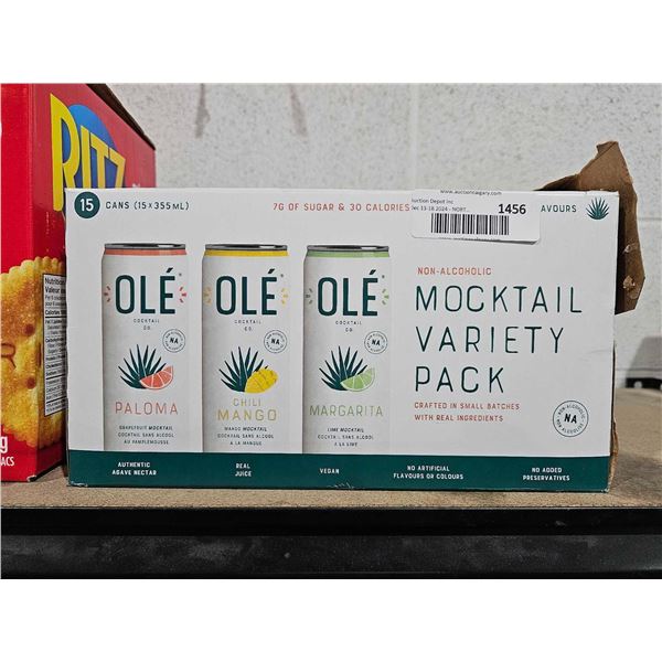 Ole Variety Pack Mocktail Drinks 15x355ml