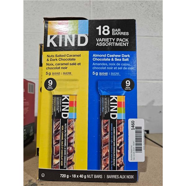 Kind Variety Pack Granola Bars 18x40g