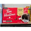 Image 1 : Tim Hortons Original Blend K-cup Coffee Pods - 80 Count