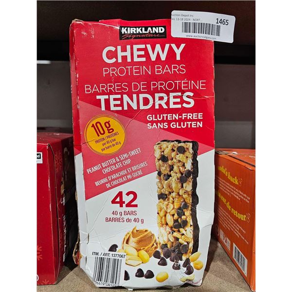 Kirkland Chewy Protein Bars 42x40g