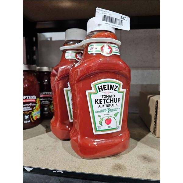 Heinz Tomato Ketchup 2x 1.25L Bottles