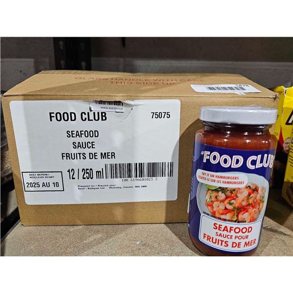Food Club Seafood Sauce "Cocktail" Sauce 12x250ml