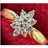 Image 2 : 14K Yellow Gold 2.28G Natural Diamond 0.12Ct Ring (~Size 7)( Suggested Retail Value $2600