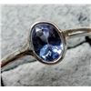 Image 2 : Silver Genuine Tanzanite 0.35Ct Ring, Suggested Retail Value $160