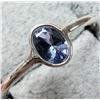 Image 3 : Silver Genuine Tanzanite 0.35Ct Ring, Suggested Retail Value $160