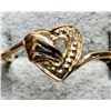 Image 2 : 10K Yellow Gold 1.54G Natural Diamond 0.02Ct Ring (~Size 6.5) Made in Canada, Suggested Retail Value
