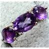 Image 2 : Silver Amethyst 1.8Ct Ring, Suggested Retail Value $200
