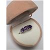 Image 4 : Silver Amethyst 1.8Ct Ring, Suggested Retail Value $200