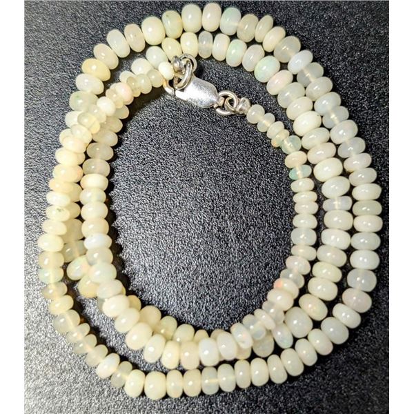 Silver Opal 16" Necklace, Suggested Retail Value $400
