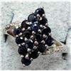 Image 2 : Silver 3G Genuine Sapphire 1Ct Ring, Suggested Retail Value $200