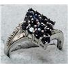 Image 4 : Silver 3G Genuine Sapphire 1Ct Ring, Suggested Retail Value $200