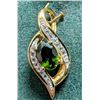 Image 1 : Silver Chorme Diopside 0.8Ct Pendant, Suggested Retail Value $160