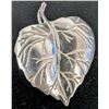 Image 1 : Silver 1.86G Leaf Pendant, Suggested Retail Value $40